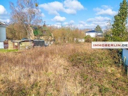 IMMOBERLIN.DE - Hervorragendes Baugrundstück im Berliner Speckgürtel