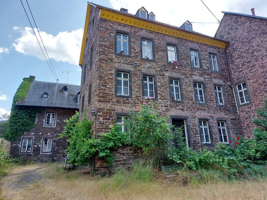 Grosses Grundstück mit 6 Gebäuden und Moselblick