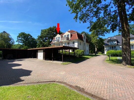 Strandnahe 3-Zimmer Maisonette-Wohnung mit Balkon in Süd-Ausrichtung