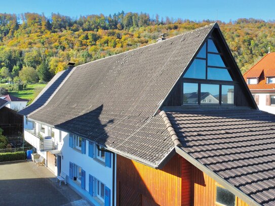 Charmanter Hof mit grossem Sanierungspotenzial Einliegerwohnung und grosser Baulandreserve in Herten