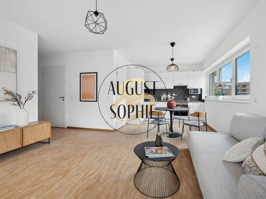 Moderne 2-Zimmer-Wohnung im Neubau mit großer Loggia!