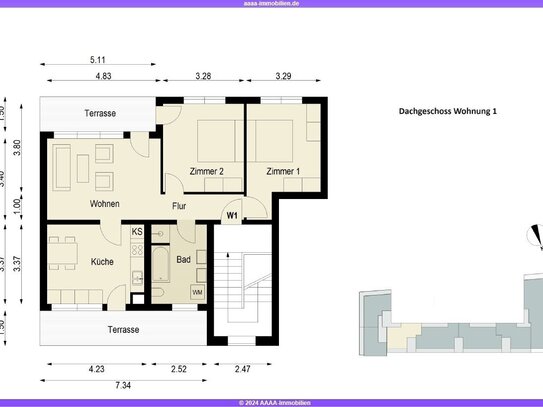 Free condominium near Alex and Stadtpark Friedrichshain