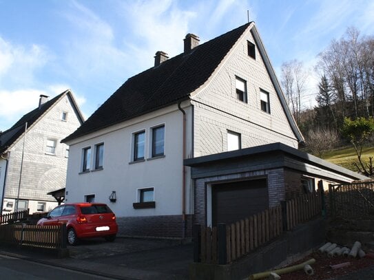 Gemütliches Einfamilienhaus mit Garage in Bad Laasphe-OT