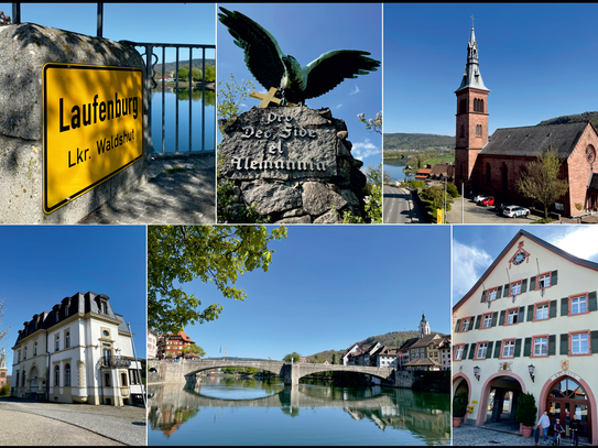 DIREKT AM RHEIN / 3.5-ZWG in der Laufenburger Altstadt