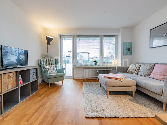 Sehr ruhig gelegene 3 Zimmer Wohnung mit sonnigem Balkon und Parkplatz in Hamburg-Bramfeld