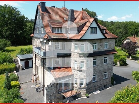 Grandioser Blick auf die Festung und die Altstadt von Kronach!