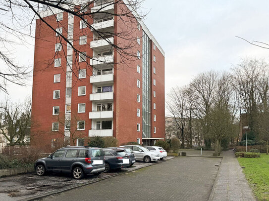 Vermietete 2-Zimmer-Erdgeschosswohnung in zentraler Lage von Hamburg-Eidelstedt