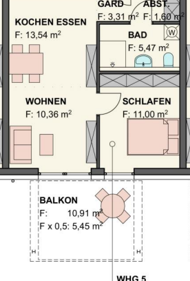 Neubauwohnung in Wurmlingen