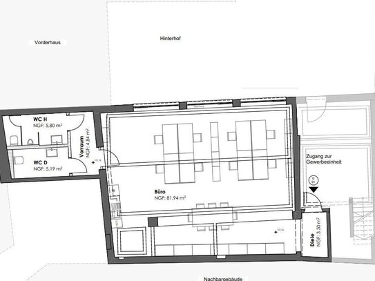 hochwertige, anpassbare Büro-/ Praxisräume in Volkach