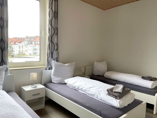 3-Bett-Apartment für Monteure | Küche