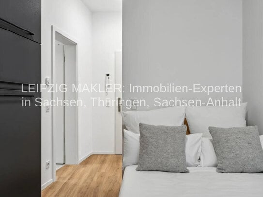 Auch Gewerblich nutzbar. Modernes Studio- Apartment mit allem inklusive im Zentrum von Leipzig