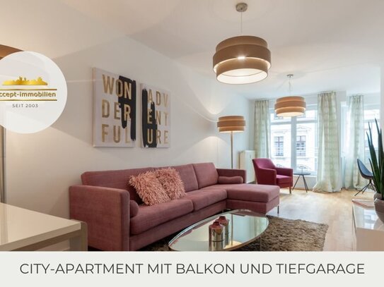 ** City-Apartment mit Balkon und Tiefgarage | Verfügbar ab Januar 2025 **