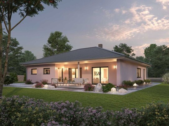 Neubau eines exklusiven Bungalows inkl. 2 Garagen und Photovoltaik 10KW mit Speicher in bester Lage von Herzogenaurach