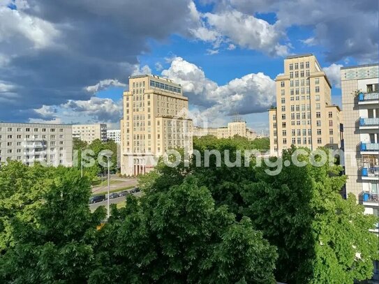 [TAUSCHWOHNUNG] Landeseigene Luxusplatte 7m Balkon 2-Zi Mitte gg KB, FH, NK