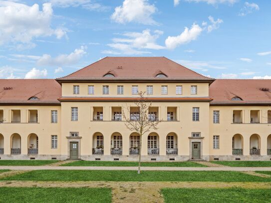 Ludwig-Hoffmann-Quartier: Schöne vermietete 1-Zimmer-Wohnung mit Balkon in Buch