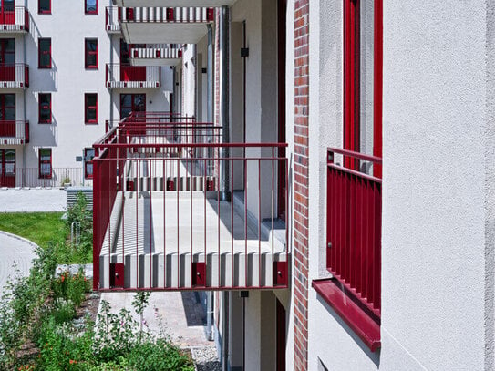 Neubau! Schicke 4-Raumwohnung mit zwei Balkonen!