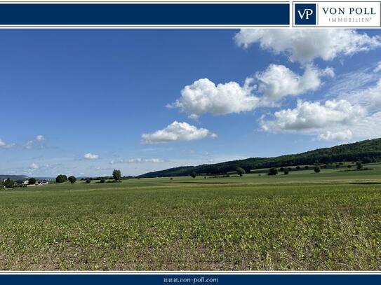 Baugrundstück im Neubaugebiet mit Waldblick