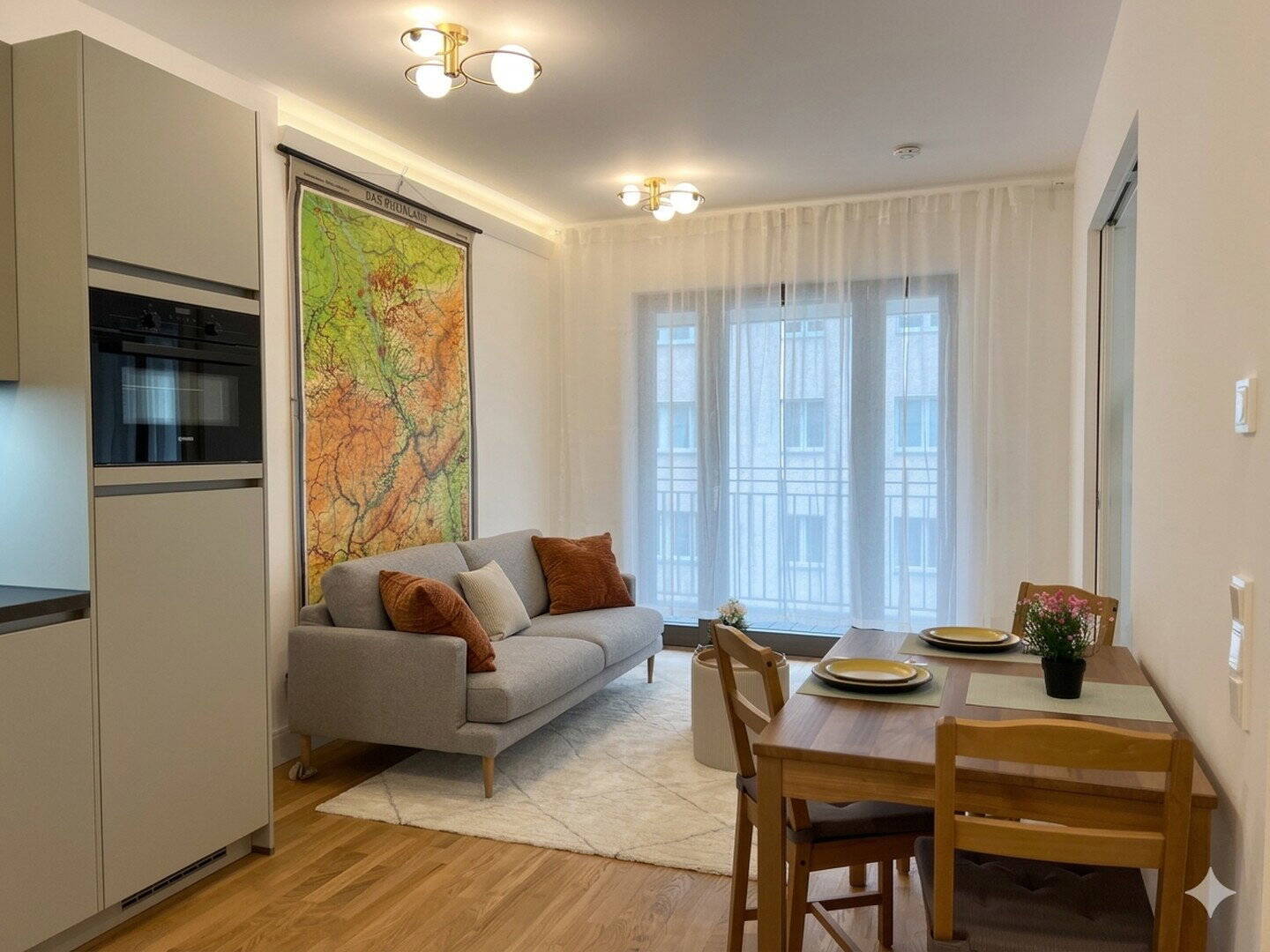 Stilvolle Neubauwohnung mit Balkon in Berlin-Mitte - voll ausgestattet & bezugsfertig - Foto 1