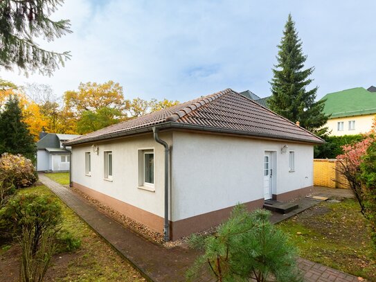 Solides EFH, barrierefrei, mit Sonnenterrasse und Carport in Mahlsdorf-Süd