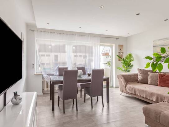 2-Zimmerwohnung mit TV, Wlan, Küche, Bad/WC, Balkon, Waschmaschine