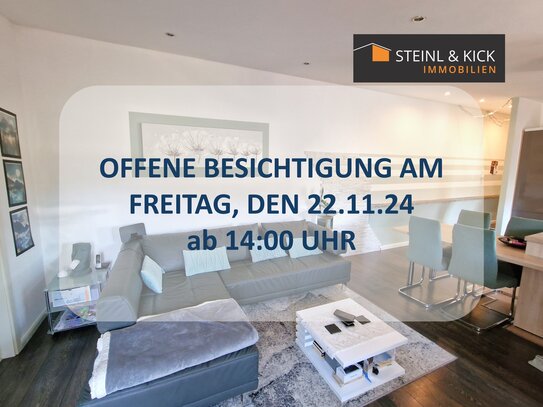 Offene Besichtigung am Freitag, den 22.11.2024 ab 14:00 Uhr | "Moderne Balkonwohnung mit Garage"