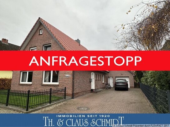 ***Anfragestopp*** Gemütliches Wohnhaus mit großer Garage und pflegeleichtem Grundstück in Rastede