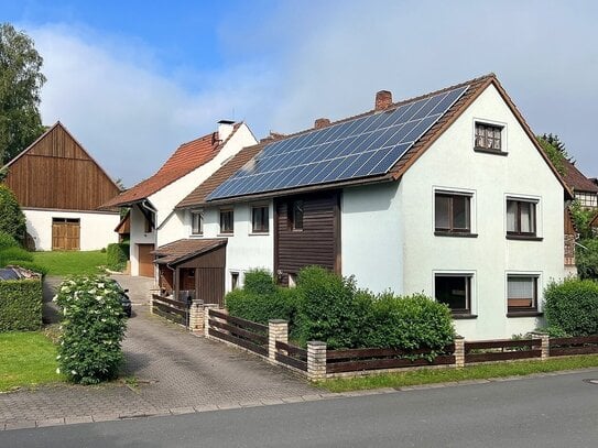 Charmantes Anwesen für die Großfamilie auf einem idyllischen Traumgrundstück mit großzügiger Scheune