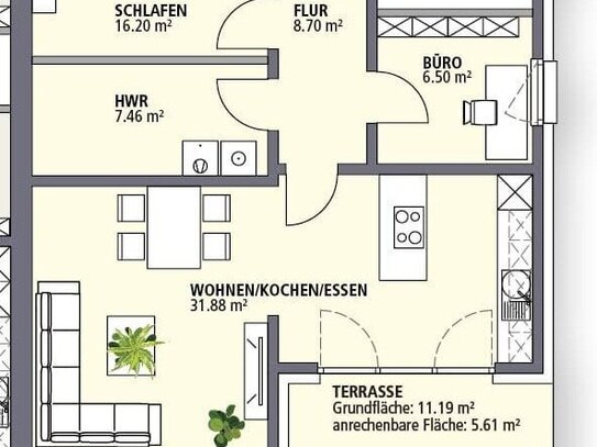 Hochwertige Ausstattung und ernergiesparende Technik - Neubau einer barriefreien Bungalow-Anlage