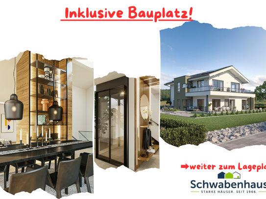 Exklusives Baugrundstück für Schwabenhaus-Bauherren!