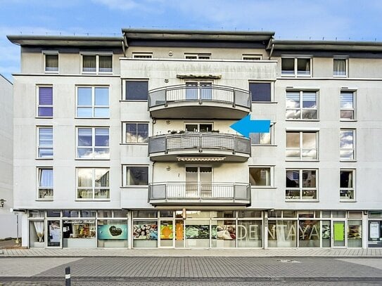 Attraktive 2-Zimmer-Wohnung mit Balkon und Tiefgaragenstellplatz