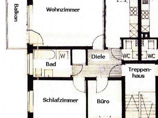 Moderne 3-Zimmer-DG-Wohnung mit Balkon & Garage