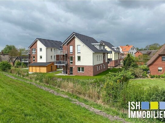 Moderne Wohnung mit Terrasse und Blick auf die Elbe in Wischhafen zu vermieten