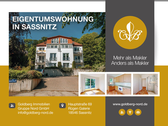 Helle 4-Raum Wohnung im Herzen der Hafenstadt Sassnitz