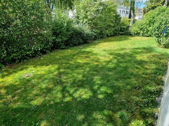 3 Zimmer Gartenwohnung mit Blick ins Grüne / Harlaching