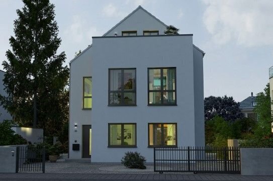 Dieses Haus ist auch geschaffen für kleinere Grundstücke und für eine Stadtbebauung !