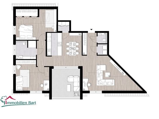 126 M² DACHGESCHOSS WOHNUNG IN PALZEM-HELFANT