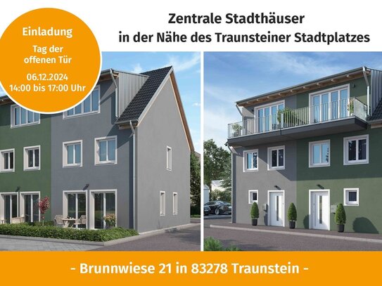 BW21 - Zentrales Reihenendhaus mit eigenem Parkplatz-Grundstück