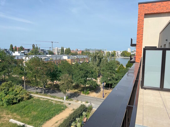 Helle Wohnung mit 2 Terrassen auf der Stralauer Halbinsel