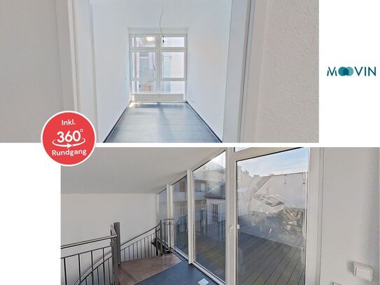 ** WG-Buddys aufgepasst! ** Moderne 5-Zimmer-Wohnung auf zwei Etagen mit Galerie und Dachterrasse im Zentrum von Mannhe…