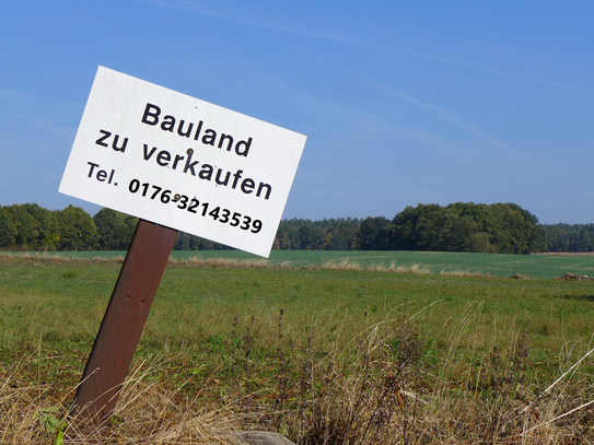 Baugrundstück in ruhiger Lage in Südausrichtung - auch Teilung möglich