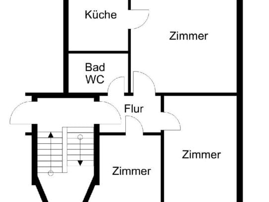 Günstige Familienwohnung - mit Balkon!