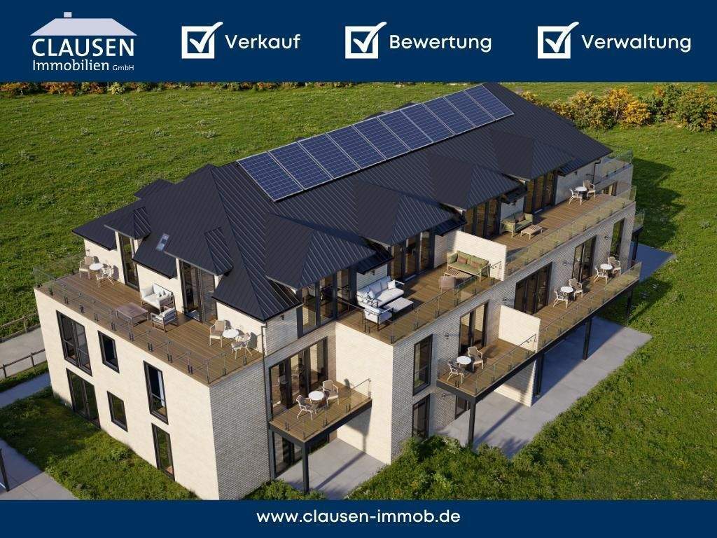 Immobilie in Bornhöved - WE10: Exklusives Wohnen in Bornhöved im DG - 4 Zi. ETW mit 2 Dachterrassen! - Bild 0