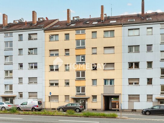 Attraktive 2-Zimmer-Wohnung mit Balkon und Garage in Nürnberg