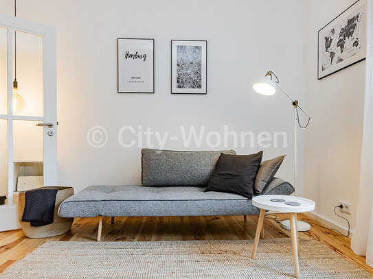 Perfekte Single-Wohnung! Möbliertes Studio in Hamburg-Dulsberg