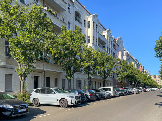 Nahe Mauerpark - schöne 3-Zimmer-Altbau-Wohnung + Wohnküche