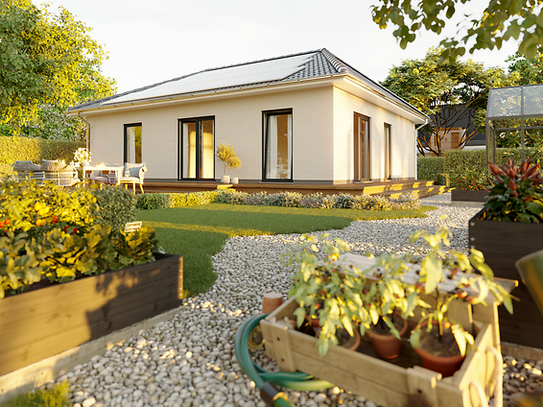 Traumbungalow Neubau in Borkwalde - Wohnen mit der Natur am Waldrand