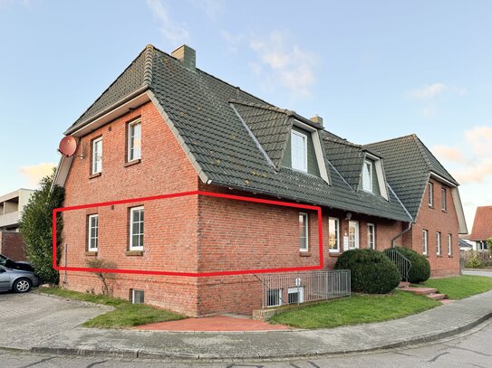 Ferienwohnung mit Terrasse zwischen Schlei und Ostsee