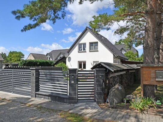 Einfamilienhaus mit Wasserblick und unmittelbar am Hafen in Ziemitz - Insel Usedom