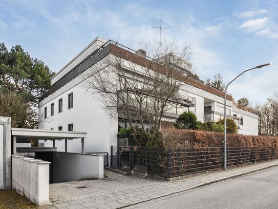 Großzügige 4,5-Zi.-ETW mit Balkon u. Garage - Familienfreundliches Wohnen in München-Obermenzing