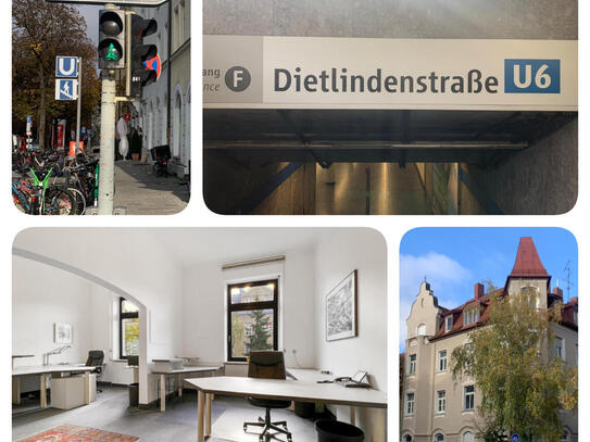 *BÜRO IN TOP-LAGE* 100 Meter zur U-Bahn Dietlindenstraße